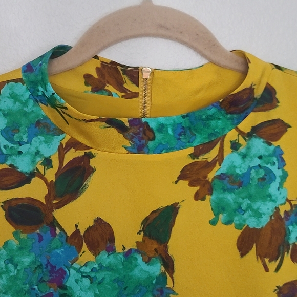 The Limited Yellow Floral Dress - Size XL - Picture 4 of 8